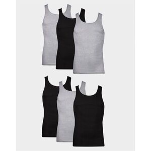 Hanes Men's XL  6 Tanks - New